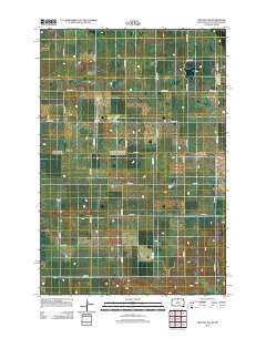 Zeeland NW South Dakota Historical topographic map, 1:24000 scale, 7.5 X 7.5 Minute, Year 2012