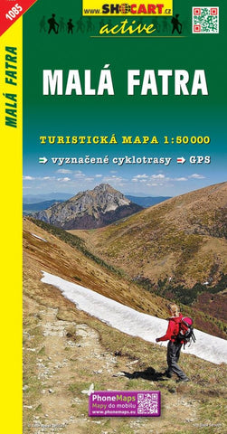 Buy map Malá Fatra Hiking and Tourist Map