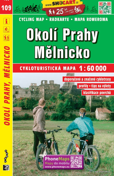 Buy map Prague Vicinity (Okolí Prahy) Bicycling Map