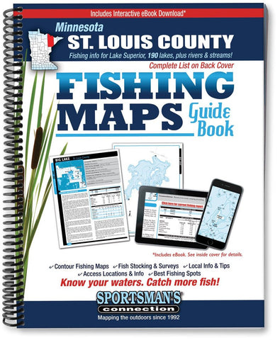 Buy map St Louis County Fishing Guide