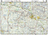 Michigan Recreation Atlas by National Geographic Maps - Back of map