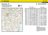 Georgia Recreation Atlas by National Geographic Maps - Front of map