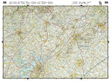 Georgia Recreation Atlas by National Geographic Maps - Back of map