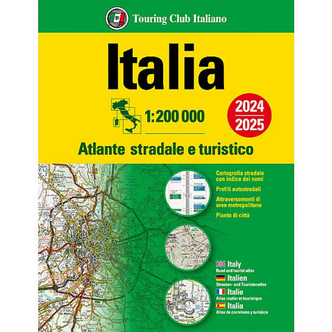Buy map Italia : atlante stradale 1:200 000 (2024/2025) - Softcover (Box Set)