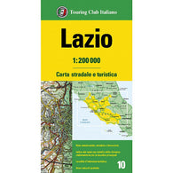 Buy map Lazio : 1:200 000 Road and Tourist Map