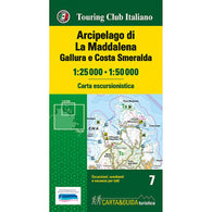 Buy map Maddalena National Park Hiking Map Bundle: Map + Guide