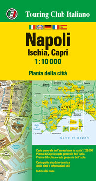 Buy map Napoli Ischia, Capri 1:10 000 pianta della citta