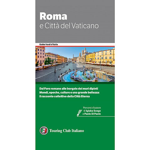 Buy map Rome and The Vatican Green Guide