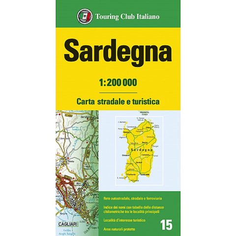 Buy map Sardegna : carta stradale e turistica = Sardinia : road and tourist map