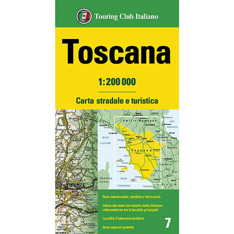 Buy map Toscana : 1:200,000 Road and Tourist Map