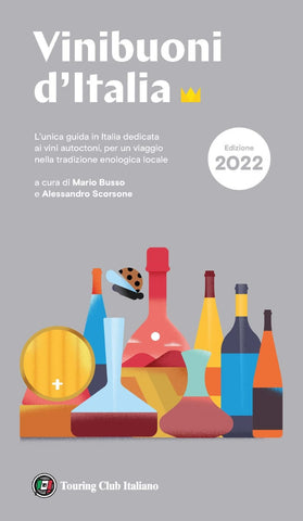 Buy map Guide Book of Italian Wines and Wine Regions