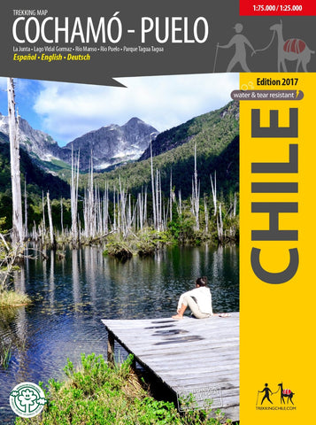Buy map Cochamó - Puelo, Travel and Trekking Map