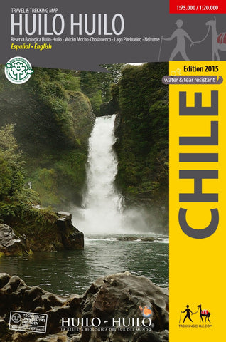 Buy map Huilo Huilo Travel and Trekking Map