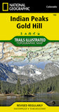 Buy map Indian Peaks and Gold Hill, Map 102 by National Geographic Maps