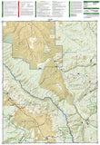 Green Mountain Reservoir and Ute Pass, Map 107 by National Geographic Maps - Back of map