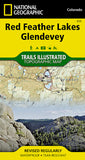 Buy map Red Feather Lakes and Glendevey, Map 111 by National Geographic Maps