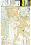 Cowdrey and North Sand Hills, Map 113 by National Geographic Maps - Front of map