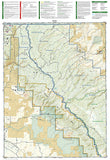 Cowdrey and North Sand Hills, Map 113 by National Geographic Maps - Back of map