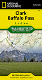 Buy map Clark and Buffalo Pass, Colorado, Map 117 by National Geographic Maps