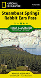 Buy map Steamboat Springs and Rabbit Ears Pass, Colorado, Map 118 by National Geographic Maps