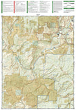State Bridge and Burns, Colorado, Map 120 by National Geographic Maps - Back of map