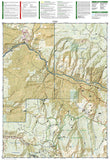 Eagle and Avon, Colorado, Map 121 by National Geographic Maps - Back of map