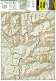 Buena Vista and Collegiate Peaks, Colorado, Map 129 by National Geographic Maps - Front of map