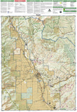 Buena Vista and Collegiate Peaks, Colorado, Map 129 by National Geographic Maps - Back of map