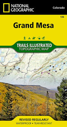 Buy map Grand Mesa, Map 136 by National Geographic Maps