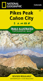 Buy map Pikes Peak and Canon City, Colorado, Map 137 by National Geographic Maps