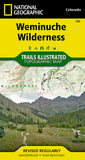 Buy map Weminuche Wilderness, Map 140 by National Geographic Maps