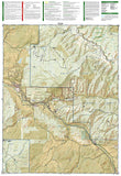 Carbondale Basalt, Colorado, Map 143 by National Geographic Maps - Back of map