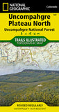 Buy map Uncompahgre Plateau, North, Map 147 by National Geographic Maps