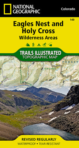 Buy map Holy Cross and Eagles Nest Wilderness, Map 149 by National Geographic Maps