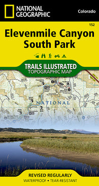 Buy map Elevenmile Canyon and South Park, CO, Map 152 by National Geographic Maps