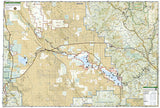 Elevenmile Canyon and South Park, CO, Map 152 by National Geographic Maps - Back of map