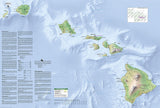 Haleakala National Park, Map 227 by National Geographic Maps - Back of map