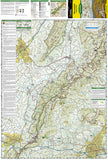 Shenandoah National Park, Map 228 by National Geographic Maps - Front of map