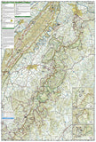 Shenandoah National Park, Map 228 by National Geographic Maps - Back of map