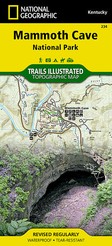 Buy map Mammoth Cave National Park, Map 234 by National Geographic Maps