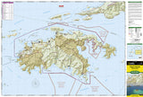Virgin Islands National Park by National Geographic Maps - Front of map