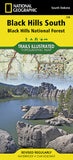 Buy map Black Hills National Forest, South, SD, Map 238 by National Geographic Maps