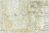 Black Hills National Forest, South, SD, Map 238 by National Geographic Maps - Back of map