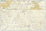 Badlands National Park, South Dakota, Map 239 by National Geographic Maps - Back of map