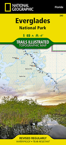 Buy map Everglades National Park, Map 243 by National Geographic Maps