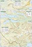 Katmai National Park and Preserve, Map 248 by National Geographic Maps - Back of map