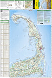 Cape Cod ,Coastal Recreation, Map 250 by National Geographic Maps - Front of map