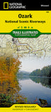 Buy map Ozark National Scenic Riverways, Map 260 by National Geographic Maps