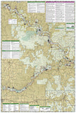 Ozark National Scenic Riverways, Map 260 by National Geographic Maps - Back of map
