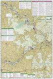 Ozark National Scenic Riverways, Map 260 by National Geographic Maps - Back of map